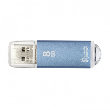 Флэш-память Smartbuy V-Cut Series USB 2.0 8Gb Blue - интернет-магазин Сотомикс в Шексне