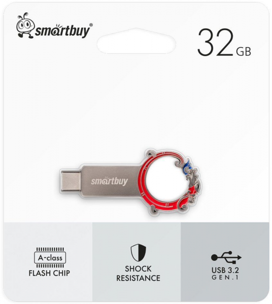 Флэш-память Type-C/Type-A USB 3.0/3.1 32Gb - интернет-магазин Сотомикс в Шексне