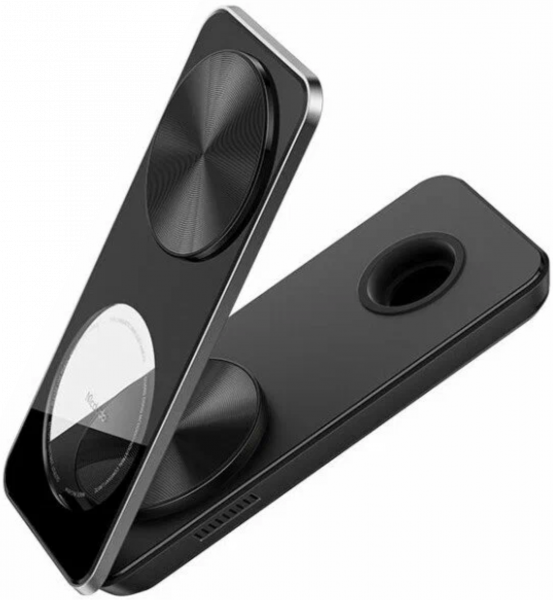 Беспроводное ЗУ MCDODO CH-1150 Magnetic Wireless Charger 25W 3in1 Black (с/н) - интернет-магазин Сотомикс в Шексне