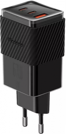 СЗУ адаптер Mcdodo 70W Dichramatic GaN 5 mini Fast Charger CH-1501 Black - интернет-магазин Сотомикс в Шексне