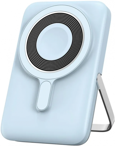АКБ внешний Wiwu Elite MagSafe 15W Wieless Charging 10000mAh Blue - интернет-магазин Сотомикс в Шексне