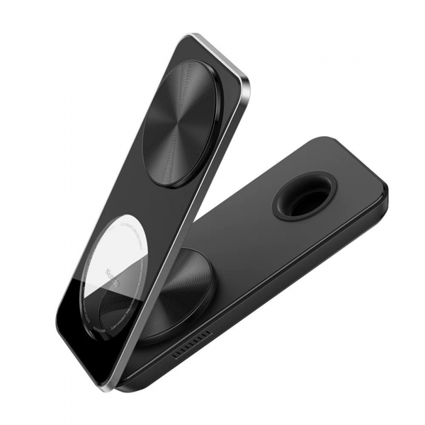 Беспроводное ЗУ MCDODO CH-1150 Magnetic Wireless Charger 25W 3in1 Black - интернет-магазин Сотомикс в Шексне